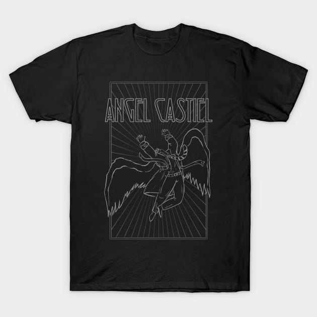 Zeppstiel w border T-Shirt by SallySparrow